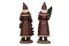 Tomte med gran Poly H:28,5cm Två olika Pris/st