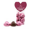 Chokladhjärtan med nougatfyllning – A bag full of love 100g
