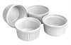 Ramekin i vit keramik Ø:9cm 17cl