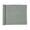 Löpare ELLA Recycled OEKO-TEX® – Oliv & Offwhite 33x120cm