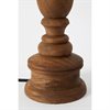 Lampfot Qvist 409 – Brun i trä 47cm