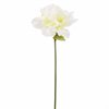 Amaryllis vit med tre blommor konstgjord H:62cm