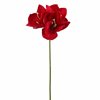 Amaryllis röd med tre blommor konstgjord H:62cm