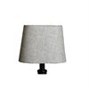 Lampskärm Linnestruktur NATUR OVAL 20x13