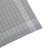 Kökshandduk ASTRID Recycled OEKO-TEX® – Ljusgrå & Vit 50x70cm 2-pack