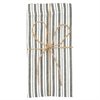 Tygservetter ALF Recycled OEKO-TEX® – Randig i Oliv & Beige 45x45cm 2-pack