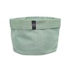 Förvaringskorg ELIN Recycled OEKO-TEX® – Grön & Vit Ø:20cm