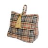 Dörrstopp TARTAN i sammet 18x10x17cm  
