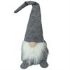 Tomte i textil MR. GREY – vit luva 45cm