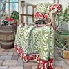 Ullfilt KLIPPAN ROSENGÅRD i 100% ekologisk lammull – Röd 130x180cm 