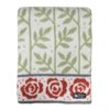 Ullfilt KLIPPAN ROSENGÅRD i 100% ekologisk lammull – Röd 130x180cm 