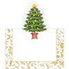 Placeringskort utstansad gran – Gilded Tree 8-pack