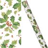 Presentpapper JUL – Gilded Holly White 76x244cm 