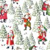 Presentpapper JUL – Woodland Santa 76x244cm 