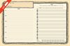 Anteckningsbok– Songwriter's Journal 21x17cm 160 sidor