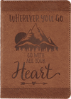 Anteckningsbok – Wherever You Go, Go With All Your Heart 13x18cm 176 sidor