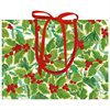 Presentpåse – Holly and Mistletoe Small 17,75x7,5x13,5cm