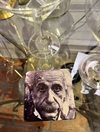 Glasunderlägg – Albert Einstein