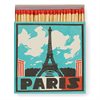 Tändstickor Archivist – PARIS 11x11cm, 125 stickor