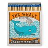 Tändstickor Archivist – THE WHALE 11x11cm, 125 stickor