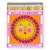 Tändstickor Archivist – HELLO SUNSHINE 11x11cm, 125 stickor