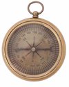 Kompass i mässing Ø:5cm