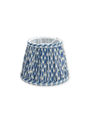 Ikat Lampskärm Blå Liten 