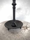 Ljusstake IRA i gjutjärn antiksvart H:58cm