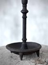 Ljusstake IRA i gjutjärn antiksvart H:58cm
