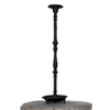 Ljusstake IRA i gjutjärn antiksvart H:58cm