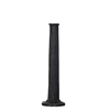 Ljusstake NOVA LARGE i gjutjärn antiksvart H:28cm