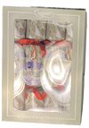 Smällkarameller – Snowman Ornaments Crackers 8-pack 