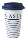 TO GO MUGG CANDY STRIPE M DUBBELVÄGG, 33cl ASHLEY
