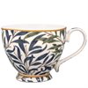 Mayfairmugg i Morris' mönster Willow Bough blå & gröna blad