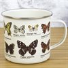 Emaljmugg Butterflies – motiv med Fjärilar 500ml