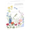 Bok med presentpapper – Fem blommönster WILD HARMONY, 10 ark á 50x70cm