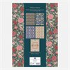 Bok med presentpapper – Fem mönster av William Morris, 10 ark á 50x70cm