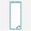 To Do / Inköpslista med magnet –  William Morris Blackthorn, 74 ark 23x9,5cm
