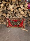 Metallskylt i vintagestil – Butterfly Matches 15x20cm