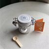 Havssalt – Halen Môn Pure Sea Salt with Roasted Garlic i porslinsburk m sked 15g