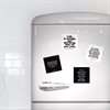 MAGNET Quotable – Well behaved women... 9x9cm