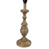 Lampfot MANGO träfärgad H:40cm
