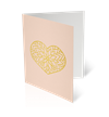 Kort med kuvert – Love 9x11cm