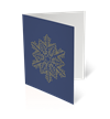 Kort med kuvert – Snowflake 9x11cm