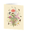 Kort med kuvert – Summer Bouqet 9x11cm