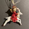 Julkula ANGEL ON FLYING WHITE DEER