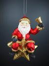 Julkula SANTA ON STAR 9x7x14 cm