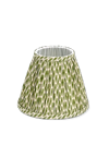 Ikat Lampskärm Grön Stor 
