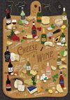 Pussel i fin tub – Cheese & Wine 35x50cm 500 bitar 