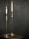 Ljusstake AGNES i metall antikguld H:44,5cm